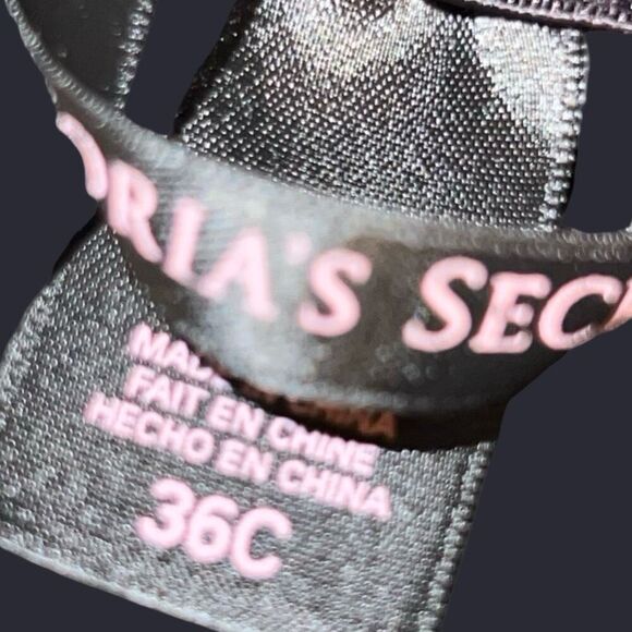 Victoria’s Secret Black Baby Doll Sheer Lingerie Size 36 C - Picture 2 of 5